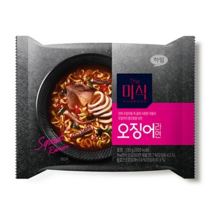 The Micik Spicy Squid Ramen 130g – Korean Seafood Noodle Soup