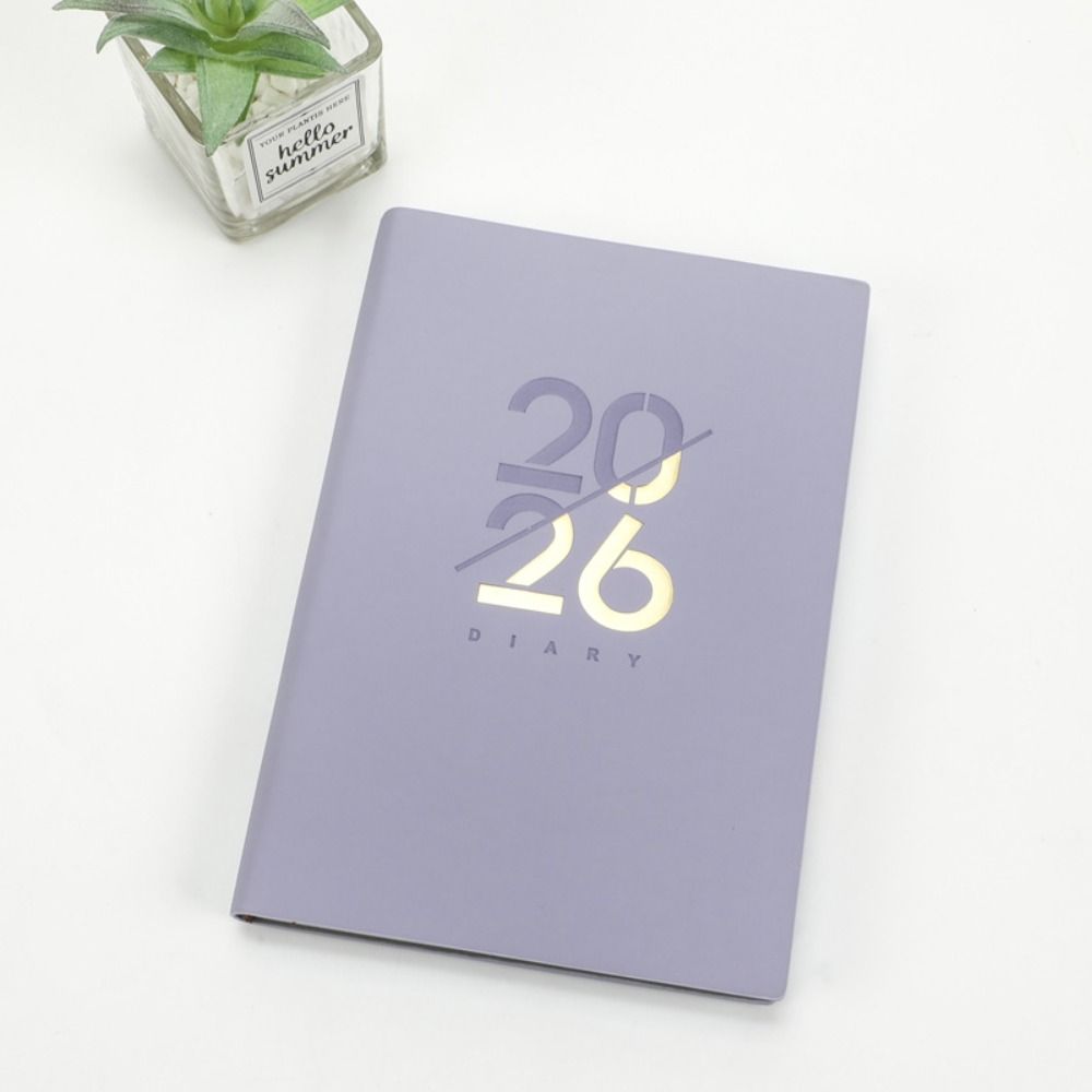 12 Months A5 Agenda Planning Notebook Wear-resistant To-do List Notebook  Office Supplies