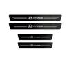 Car Door Carbon Fiber Sill Protector Sticker Accessories For Hyundai Creta Matrix Bayon Genesis Azera Solaris GDI Santafe Equus RR9