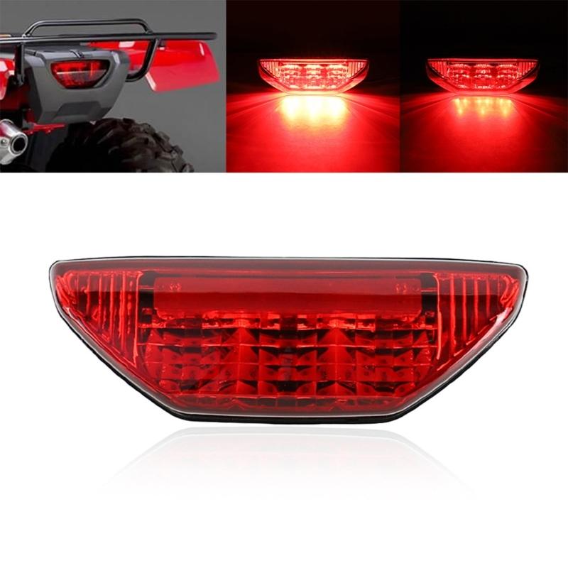 Taillight Brake Lamp ATV Motorcycle LED Tail Light for TRX500 Waterproof Tail Stop Lamp Easy Installation Repair Part