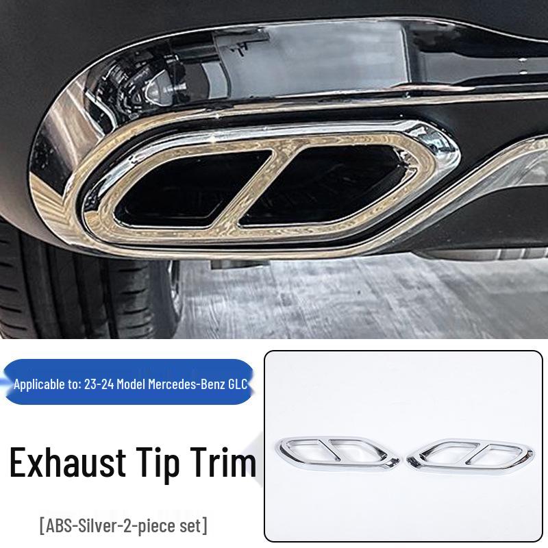 Pokrywa ramki końcówki wydechu kwadrofonicznej Mercedes-Benz GLC260/300 (Model 2023-2025)