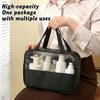 Portable Travel Cosmetic Bag Women Transparent Makeup Bag Large-Capacity Bath Wash Bags Multifunction Waterproof Storage Case