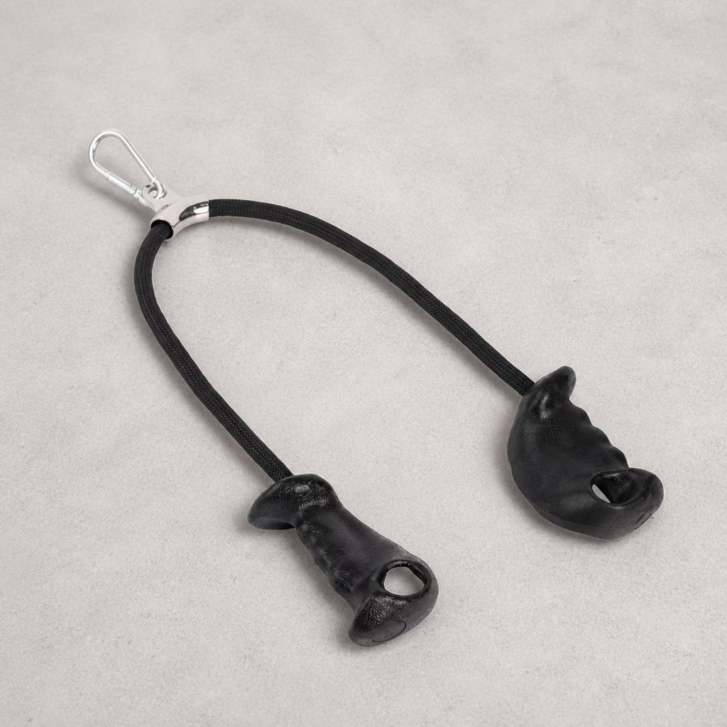 Cable Machine Rope Handle Attachment Ergonomic Tricep Contoured