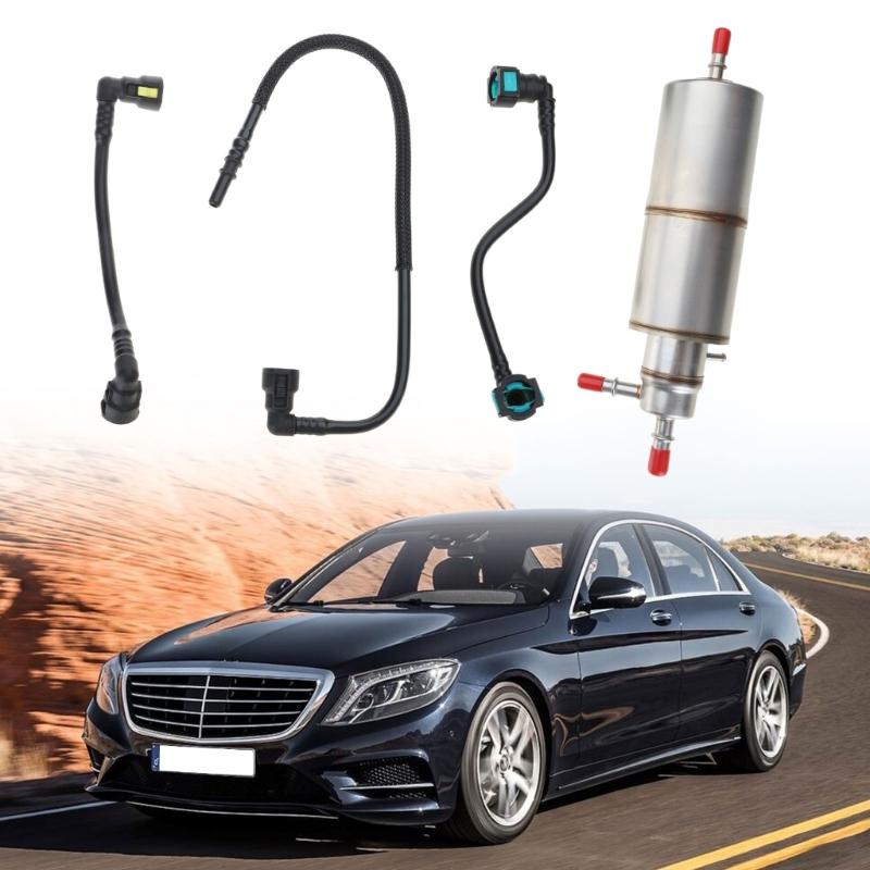 Accessorio per la riparazione del regolatore di pressione del filtro del carburante con tubo flessibile 1634770701 1634770501 per ML320 ML350 ML430 ML500