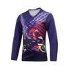 1 Kids Long Sleeve Mountain Bike Cycling Jersey Breathable Quick Dry Outdoor Sports Shirt Downhill BMX Trail Riding