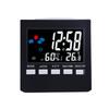 Multifunkční meteostanice Hodiny Teploměr Vlhkoměr Kalendář Digitální LCD Displej Měřič teploty a vlhkosti