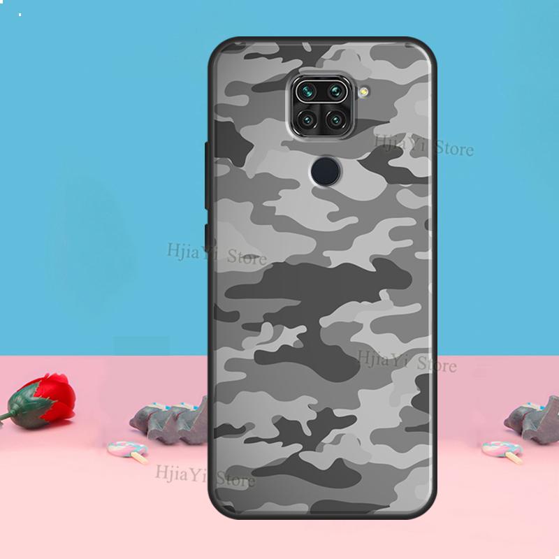 Military Army Camouflage Case For Redmi Note 8 9 10 11 12 Pro Plus 10S 11S 12S Cover For Redmi 9C 10A 10C 12C Coque
