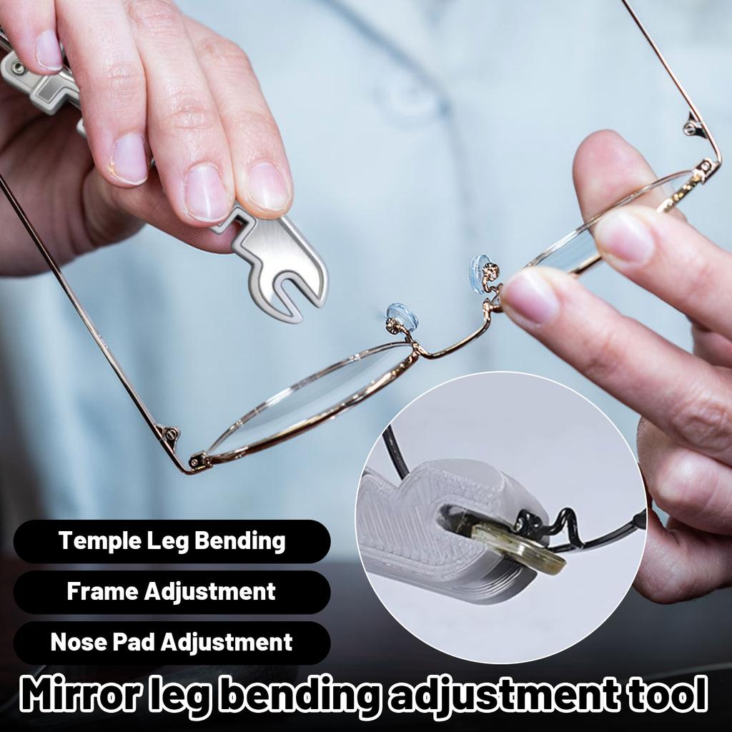 Eyeglass Bending And Adjustment Tool: A Tool For Repairing Glasses, Easily Adjusting The Fit Of Your Eyeglasses.