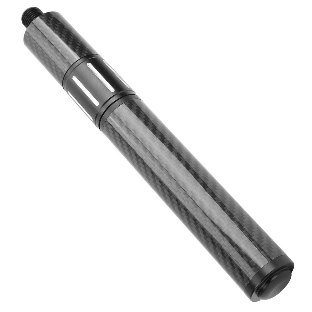 Adjustable Extender Billiard Telescopic Pool Cue Extension Accessory Parts Carbon FiberTelescopic Cue Extension for
