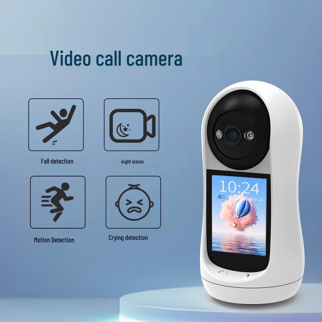 iCSee HD Wireless Two-Way Video Call Camera with Remote Network WiFi Monitoring