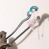Ancient-Style Wooden Tassel Hairpin for Women - Hanfu Chinese Ornaments & Accessories