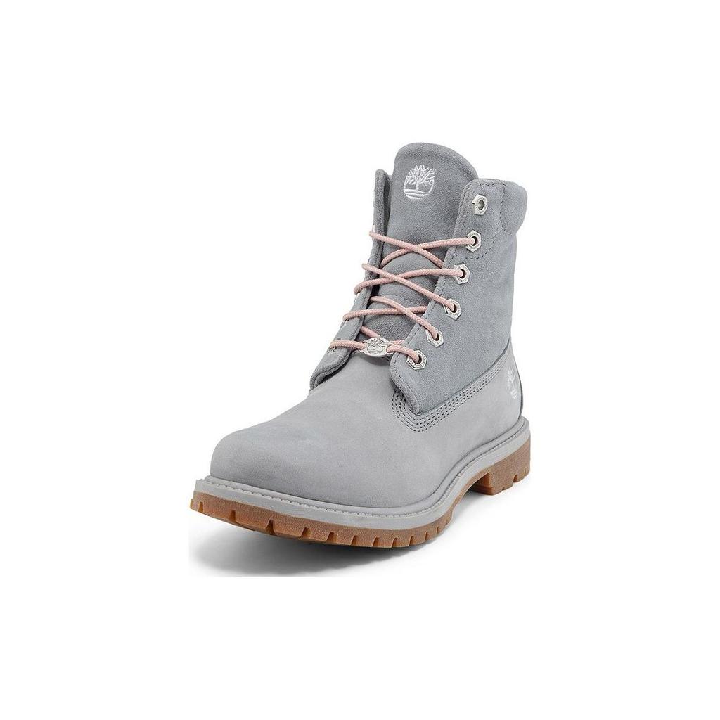 Timberland Premium Series Comfortable Trendy Martin Boots Women boots Gray A2GYB