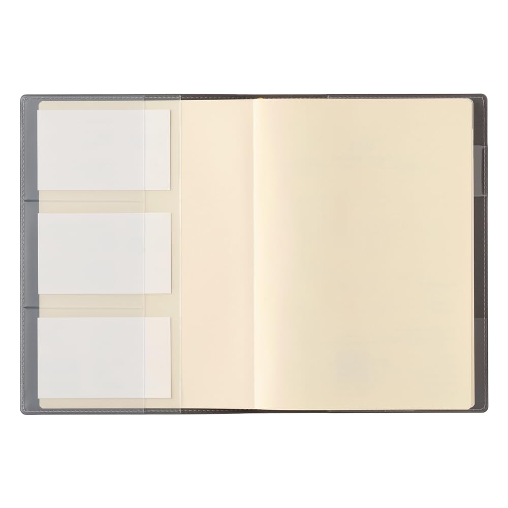 NOLTY April Ecrit Dark 9679 Planner, 2026, Start, A5, Weekly, 5, Gray,
