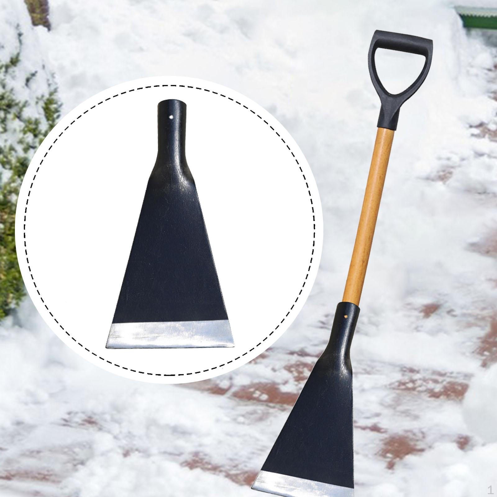 

Ice Scraping Head Chopper Wear Resistant Multi Purpose Garden Cleaning for Steps