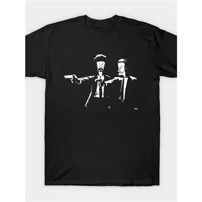 Men's Movie 'Pulp Fiction' Summer New Style High Street T Shirt Suitable for Both Men and Women