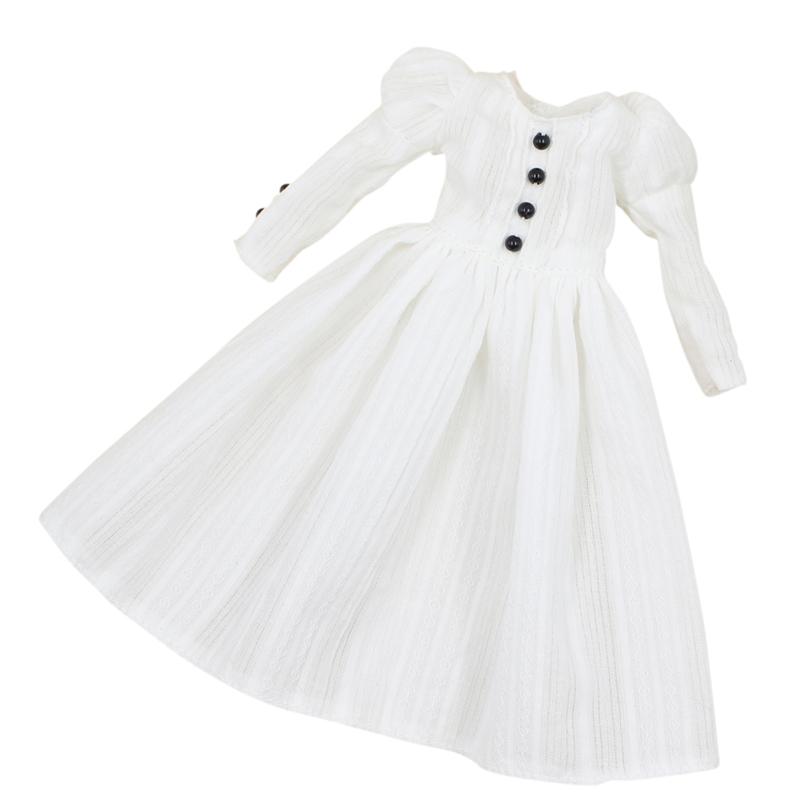 ICY DBS Blyth ubranka dla lalki body licca body azone stroje zabawka biała sukienka