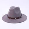 European, American and American Style Top Hats, Autumn and Winter Woolen Cowboy Hats, High-end Men's and Women's Short-brimmed Jazz Hats, Felt Hats