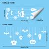 Removable Halloween Static Cling Window Stickers Ghost Pumpkin Bat Spider Web Decals for Glass Door and Window Decoration