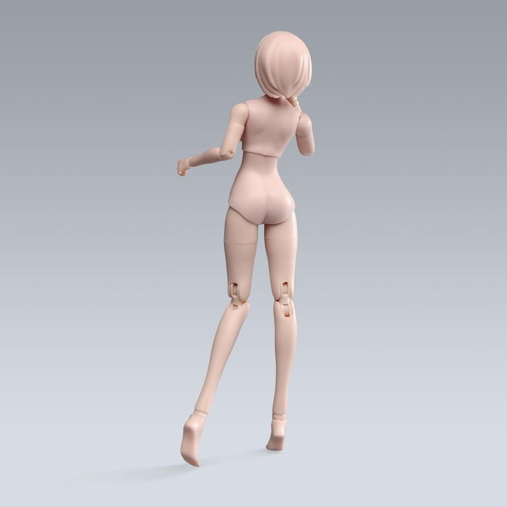 ORIELOAN 1/12 Scale Female Action Figure Body 6-Inch Ball-Jointed Doll Model Large Bust Removable Hands and Feet Accessories