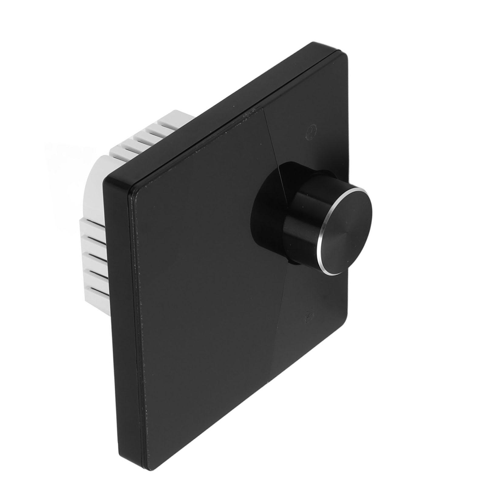 Thermostat ABS Black Smart Programmable WiFi Digital Touchscreen LCD Color Thermostat for Household