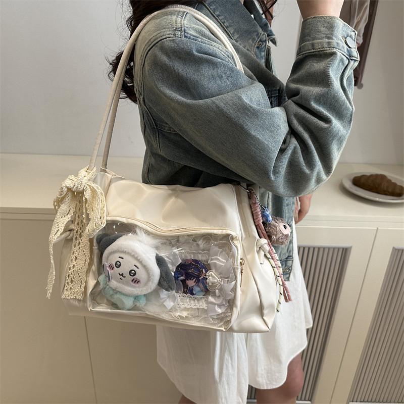 Cute Girl Summer Shoulder Bag With Magnetic Closure For Daily Fashion