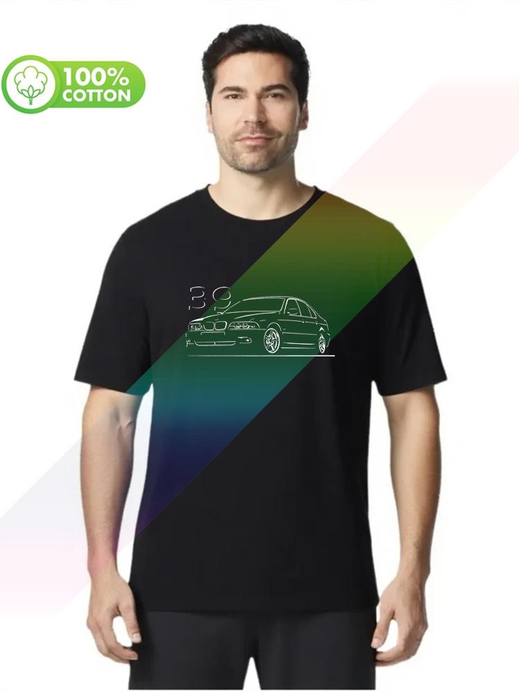 2026 Nouveau Vente Chaude 100 Coton Unisexe T-shirt E39 Ventilateurs 520 525 530 M5 Berline Touring T-shirt S3xl Hauts T-shirts
