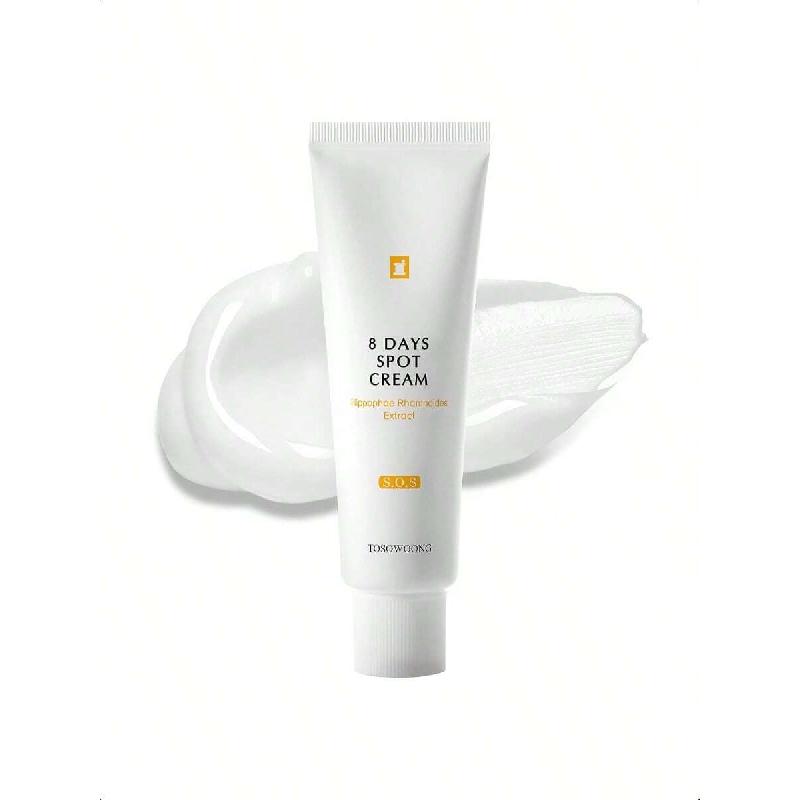Tosowoong 8 Days Spot Cream 50г | Ультра-мощный осветлитель пигментных пятен с передовой формулой ниацинамида, воздействует на возрастные пятна, солнечные пятна Cream 50g