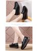 Korean Style Wedge Heel Platform Slip-on Shoes for Women