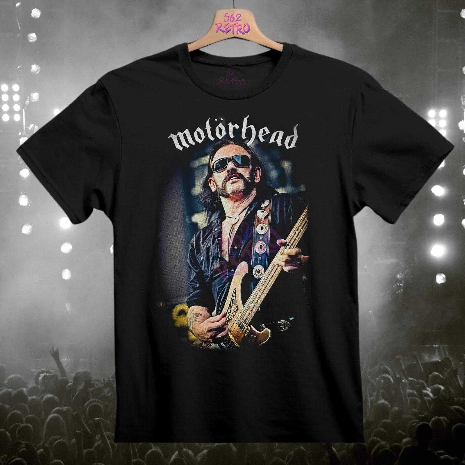 Motorhead Lemmy Kilmister Rock, Band T-Shirt Black S-3XL M