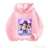 Kids' Retro Anime K-Pop Hoodie - Long Sleeve, Spring/Autumn Casual Wear for Boys & Girls