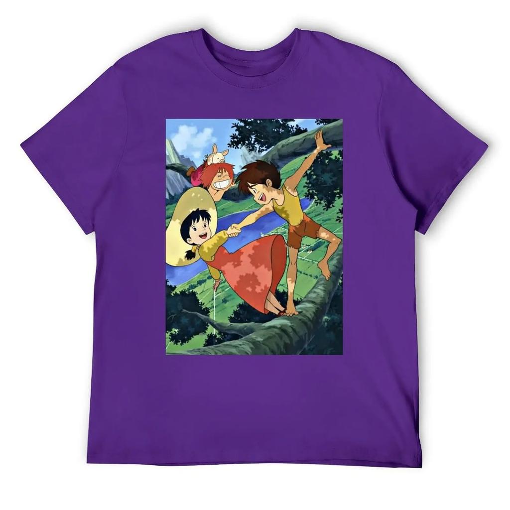 Jimsy Future Boy Conan Personaggio In Una T-shirt Sci Top Novità Maglietta Harajuku Sport Divertente Novità Casa Taglia Eur