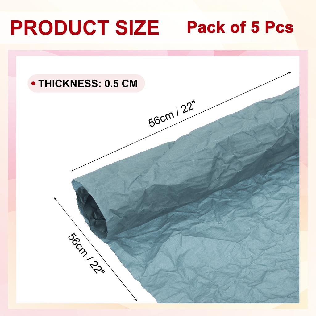 5pcs Flower Wrapping Paper Waterproof Bouquet Wrapping Paper Gift Wrapping Paper Birthday Wedding Ceremonies Paper Sheet