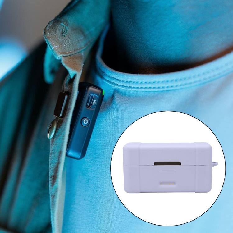 Custodia Protettiva per Microfoni Wireless Scatola di Ricarica per Microfono per Mic 2 Custodia Morbida in Silicone Protettiva per Accessori Mic 2