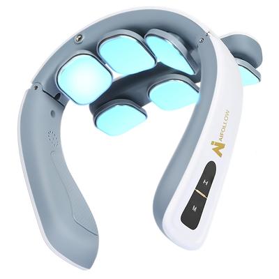 (2026 Upgrade) AIFOLLOW Relaxation Device Neck Shoulder 6 Modes 16 Levels Intensity Remote Control Heat EMS Silent Gel Pads Suitable Women Men Gift