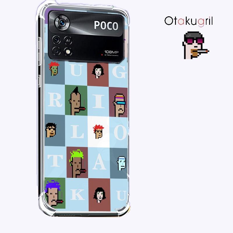 Otakugril for Shockproof Case Poco X4 GT X3NFC C40 F4 case ClearCover