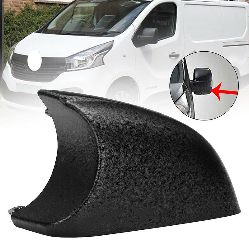 Černý spodní kryt zrcátka ABS pro Renault Trafic, Opel Vivaro, Fiat Talento Van left gray