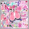 50 Cancer Awareness Stickers: Personalized Slogans for Decor - Perfect for Journals, Notebooks, Cups, and Fridges
