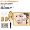 Ems Pulse Micro Current Eye Massage Equipment Eye Massager Reduces Dark Circles, Lifts and Tightens The Skin Face Microcurrent