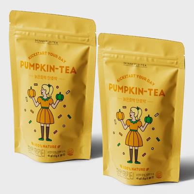 Pumpkin Pumpkin Tea 2 Pieces
