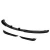 5PCS Front Bumper Lip Chin Spoiler Splitter Sporty Bumper Lip Body Kit Fit for 3 Series E90 E91 LCI 2007 to 2012