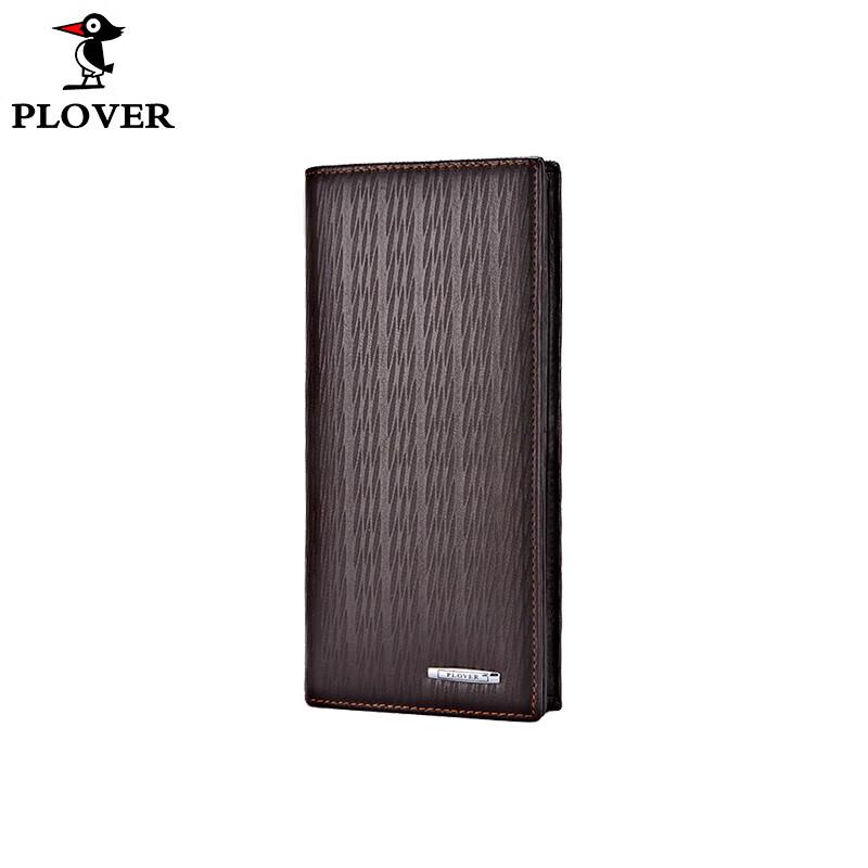Мужской кожаный длинный кошелек PLOVER 1