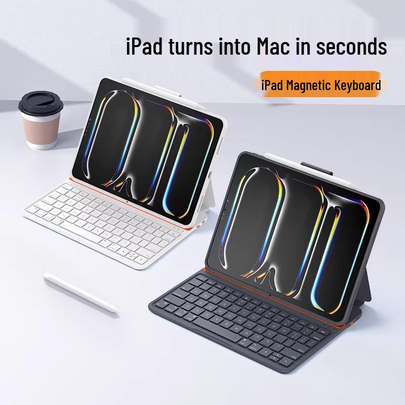 10th Gen iPad Keyboard Case for Air 6/5, Magnetic Floating Double-Sided Clip Bluetooth, 12.9" (2022)