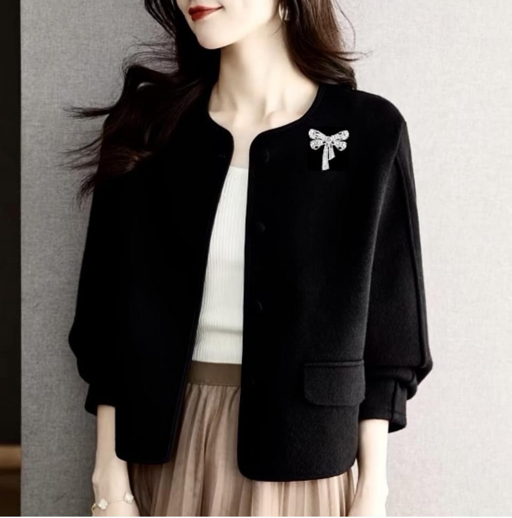 Zircon Ribbon Flower Brooch Crystal Flower Corsage Sparkling Diamond Flower Chest Decoration Gift for Mothers Such As Entrance Ceremonial Ceremonies,