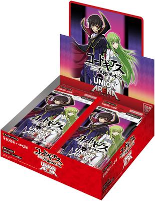 Bandai UNION ARENA Booster Pack Code Lelouch of the Rebellion 20 Packs Geass (BOX) [UA01BT]