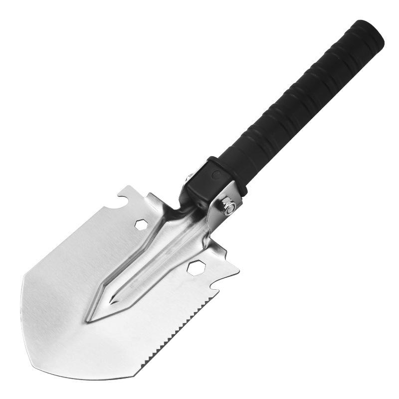 

Portable Outdoor Multifunctional Stainless Steel Shovel for Camping, Gardening, Digging, and Beach Use