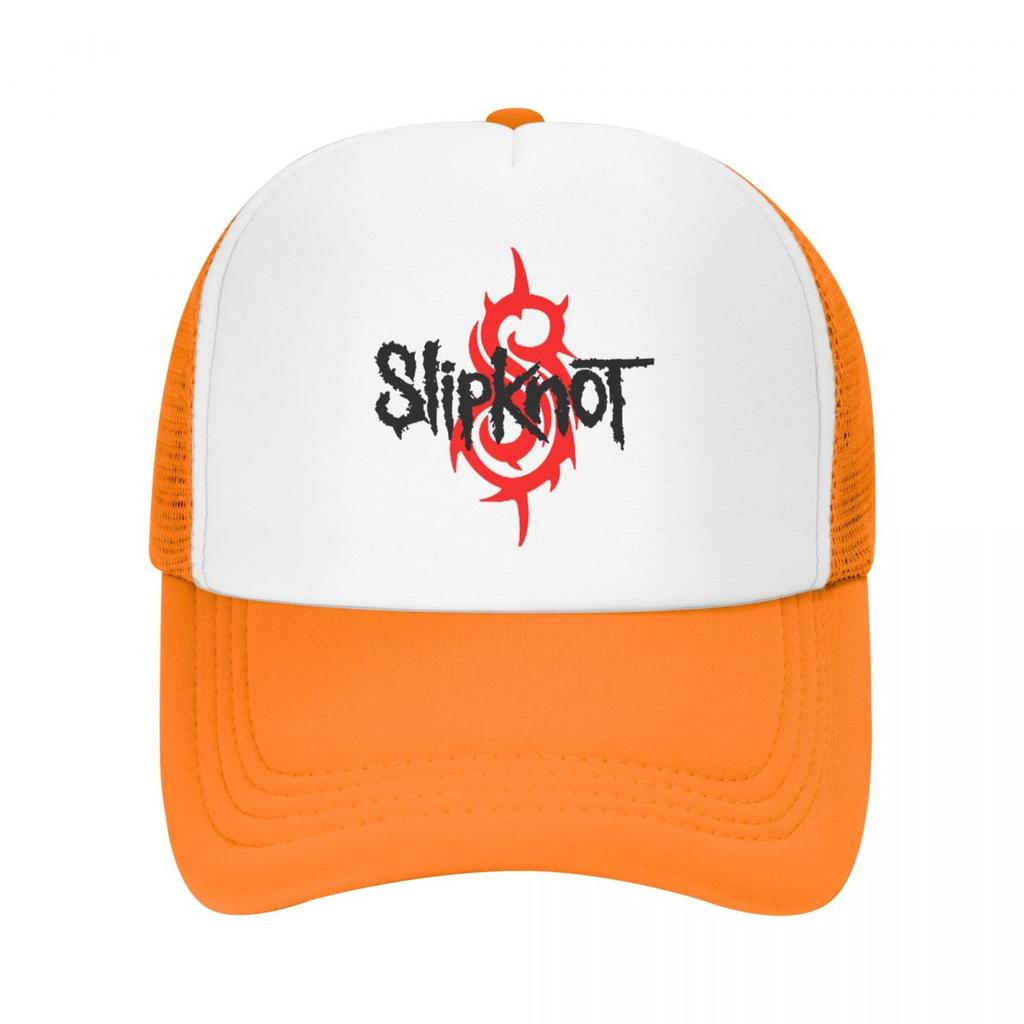 Benutzerdefinierte Heavy Metal Rock Slipknots Baseballkappe Sonnenschutz Unisex WoUnisex's verstellbare Trucker-Mütze Sommer-Snapback-Kappen