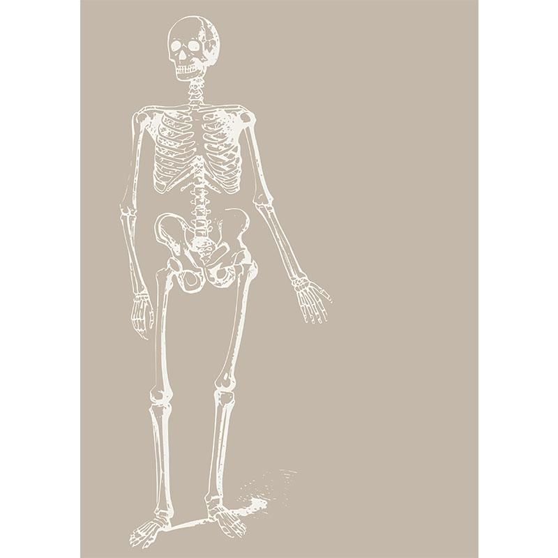 Pink Halloween Geist Skelett Hexenhaftes Gemälde Druck Leinwand Poster Nordische Wandkunst Bild zum Geschenk Wohnzimmer Heimdeko Cuadro