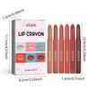 6 Colors Natural Lip Liner Pencil Lipstick Waterproof Moisturizing Two In One Lipstick Lip Profiler Makeup Tool Cosmetics