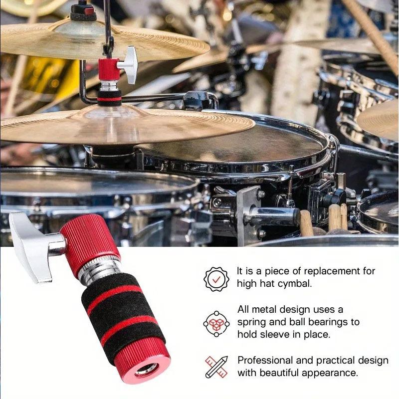 Jazz Drum Hi-Hat Clutch Stand Drum Set Hi-Hat Separator Clamp Hi-Hat Stand Clutch Drum Accessories