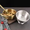 Thickened Noodles Bowl Stainless Steel Fruit Salad Bowls Multi-purpose Mixing Pot  Cooking